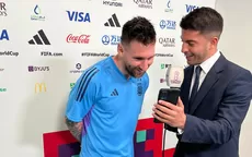 La reacción de Messi al ver cómo festejó su familia el triunfo de Argentina - Noticias de christian cueva