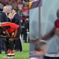 ¡La furia de Lukaku! Destrozó banco de suplentes tras eliminación de Bélgica