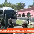 La salida de Alianza Lima al Monumental de la UNSA