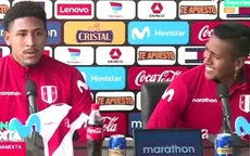 Selección peruana: Pedro Aquino 'cuadró' a Jesús Castillo en plena conferencia de prensa - Noticias de pedro-castillo