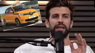 Gerard Piqué y un Twingo