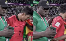 Son lloraba tras derrota y un asistente técnico de Ghana le pidió una selfie - Noticias de ghana