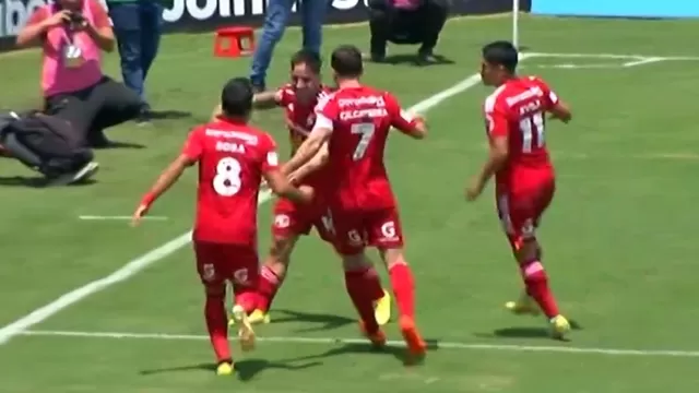 Hohberg abrió el marcador en el Alberto Gallardo. | Video: Gol Perú