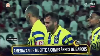 Todo de cabeza: Amenzan de muerte a compañeros de Hernán Barcos