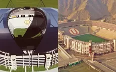 Universitario: ¿Cómo quedaría el Estadio Monumental con techo? - Noticias de roger-torres