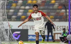 Universitario vs. Sport Huancayo: Piero Quispe marcó el 2-0 para los cremas y le dedicó el gol a Álvaro Zevallos - Noticias de sport-huancayo