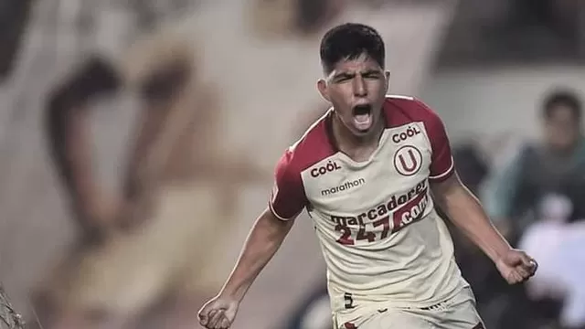 Universitario vs. Sport Huancayo: Piero Quispe marcó el 2-0 para los cremas y le dedicó el gol a Álvaro Zevallos