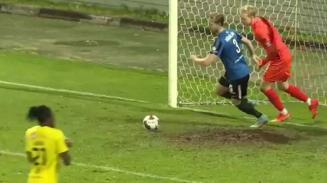 Viral: El fútbol de Finlandia nos regaló un insólito gol tras terrible &#39;blooper&#39;